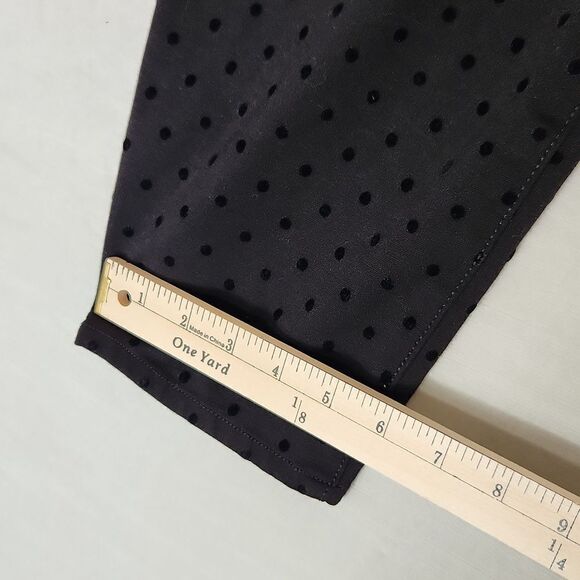 Talbots Soho 5-Pocket Flocked Dot Jeggings - Picture 11 of 11